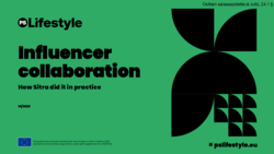 Influencer collaboration 01/2025 How Sitra did it in practice