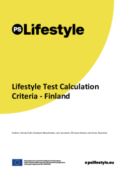 Lifestyle Test Calculation Criteria - Finland (EN)