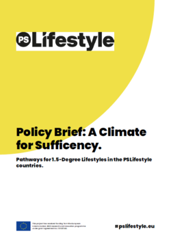 Policy Brief: A Climate for Sufficiency