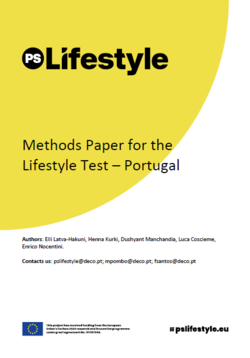 Methods Paper for the Lifestyle Test – Portugal