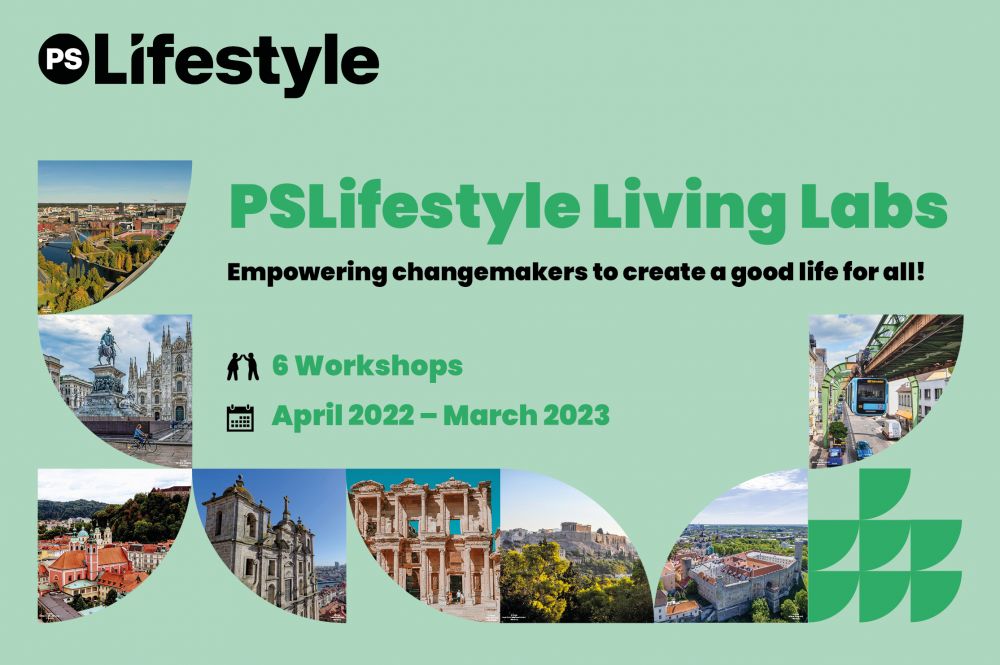 The PSLifestyle Living Labs Ready to Kick-Off: Empowering Changemakers to Shape a Good Life for All