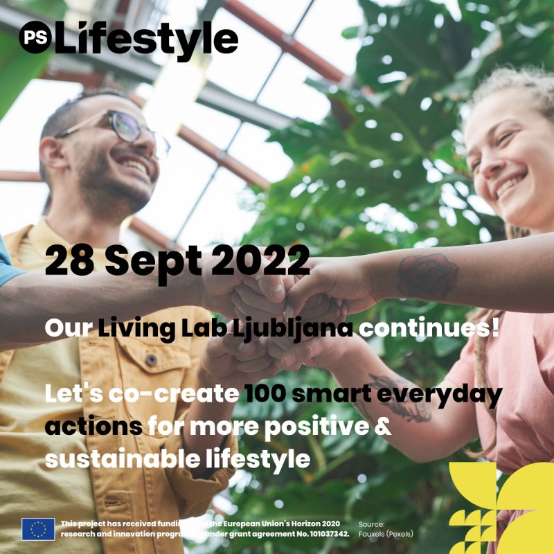 PSLifestyle Living Labs continue this September in the City of Ljubljana!